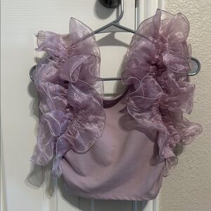 Free People Ruffle Top